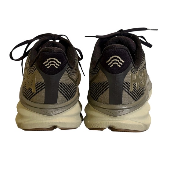 Men's HOKA Clifton 9 Black/Slate 11D - Picture 3 of 7